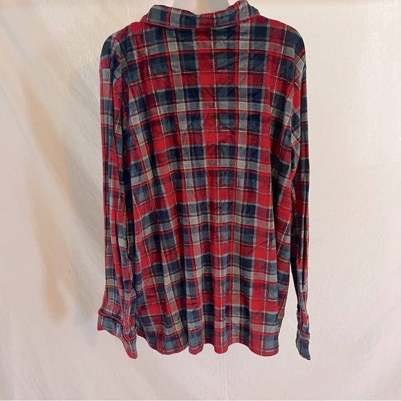 Secret Treasures Red And Green Plaid Pajama Set - Picture 5 of 11